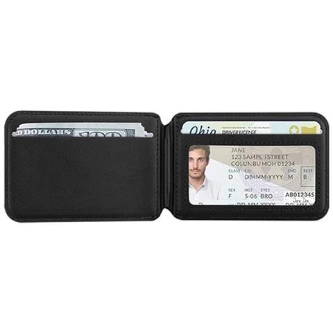 Portacarte Magnetico Magsafe Universale Con Supporto Rotante - Compatibile Con Iphone E Android Black - Foto 4