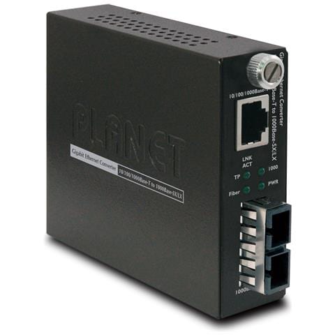 GST-802S convertitore multimediale di rete 2000 Mbit /s 1310 nm Modalità singola Nero - Foto 1