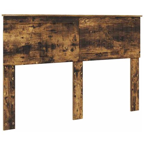 Testiera con testiera Rovere fumé 140 cm Legno multistrato - Foto 1