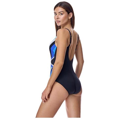 Costume Intero Scollo A V Con Coppe W251076 Donna - Foto 2