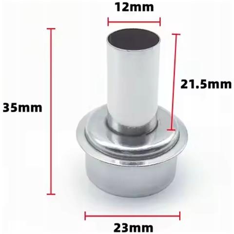 Set Di Ugelli Hot Air Per Stazioni Saldanti - Compatibile Con Quick 861dw /de /da /dl, Airflow-x 861dw Lcd | Acciaio Resistente, 4 Diametri - Foto 2