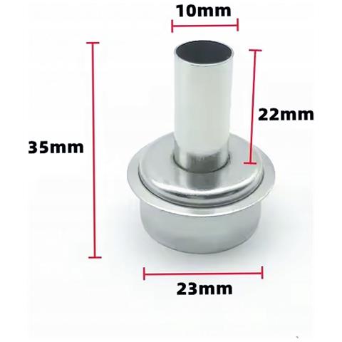 Set Di Ugelli Hot Air Per Stazioni Saldanti - Compatibile Con Quick 861dw /de /da /dl, Airflow-x 861dw Lcd | Acciaio Resistente, 4 Diametri - Foto 8