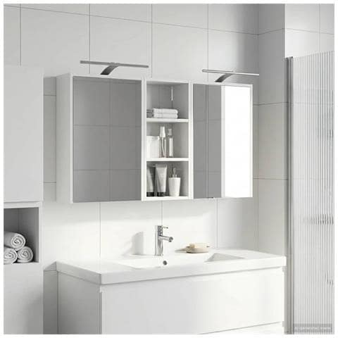 Set di Armadi da Bagno 3 pcs 116 x 16 x 62,5 cm - Foto 2