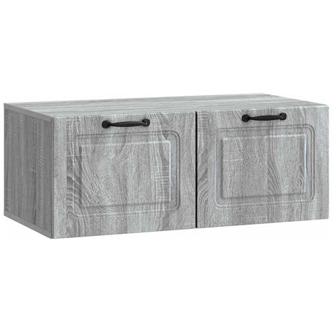 Mobile Porta TV da Muro Grigio Sonoma 78,5 x 41 x 30 cm - Foto 1