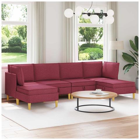 Set di divani modulari con spazio di archiviazione 6 pcs - Foto 2