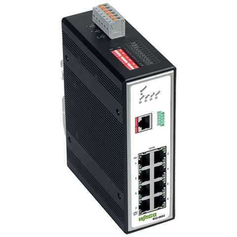 852-602 switch di rete Nero - Foto 1
