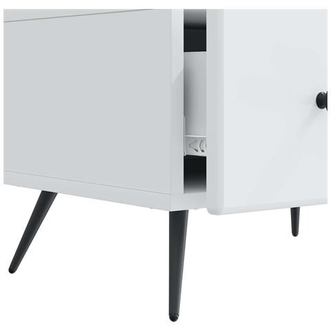Mobile TV Bianco 147 x 34,5 x 30 cm Legno ingegnerizzato - Foto 9