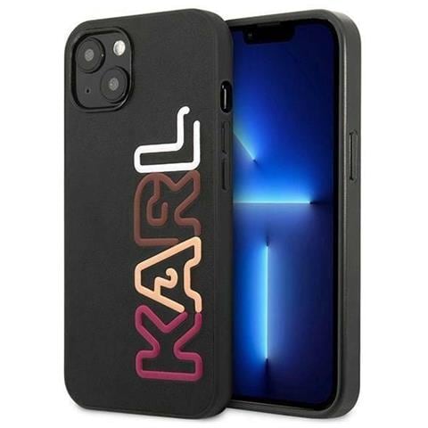 Karl Lagerfeld Klhcp13spcobk Custodia Rigida Nera / Nera Per Iphone 13 Mini 5.4 Multipink Produttore - Foto 1