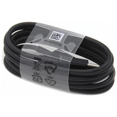 Cavo Usb Samsung Ep-dg950cbe Per S8 Nero 1,2 Metri Type C - Bulk - Foto 2