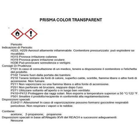 Prisma-color Vernice Spray Incolore Lucido - Foto 2