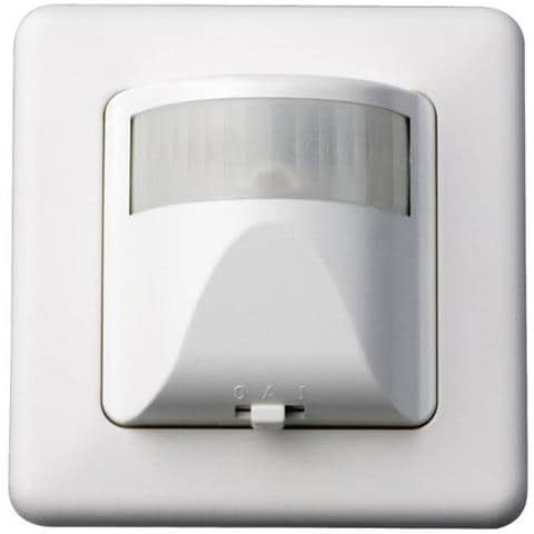 Da Incasso Rilevatore Di Movimento Ad Infrarossi Passivo Pir 180 ° Triac Bianco Ip20 - Foto 1