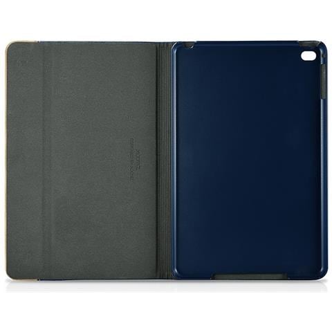 Custodia Folio Per Ipad Mini 4 In Tessuto E In Pelle Serie Erudizione Red - Foto 2