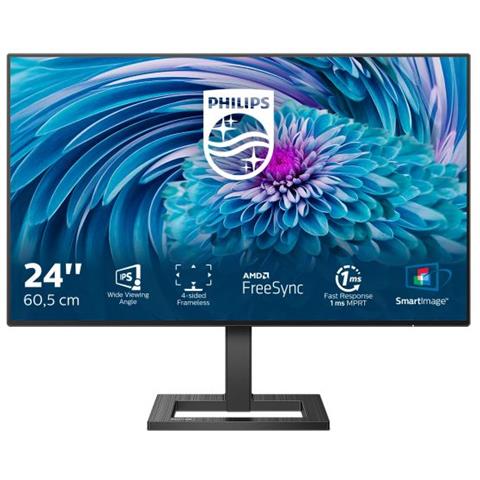 Monitor 23.8" LED IPS Serie E 242E2FA / 00 1920x1080 Full HD Tempo di Risposta 1 ms - Foto 7