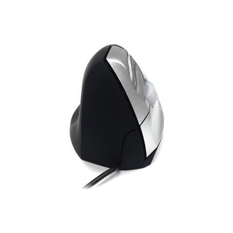 Mou-upright2left Mouse Usb 1600 Dpi Mancino (Left Handed Upright Mouse 2 - Usb Left Handed Vertical Mouse To Help Prevent Rsi)  - Foto 3