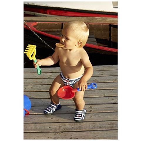 460 110 Da Vestito Bagno Bambino, Multicolore (171 Marino / Bianco), 86/92 Cm - Foto 2