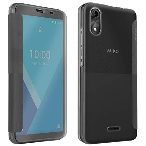 Custodia Protettiva Per Wiko Y51 Folio Easy, Grigio - Foto 1
