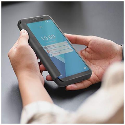 Custodia Protettiva Per Wiko Y51 Folio Easy, Grigio - Foto 2