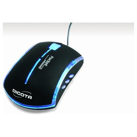Pocket, USB, Ottico, 800 DPI, 60g, Windows 98 SE, ME, 2000, XP, Vista; Mac OS X, 75 x 49 x 27 mm - Foto 1