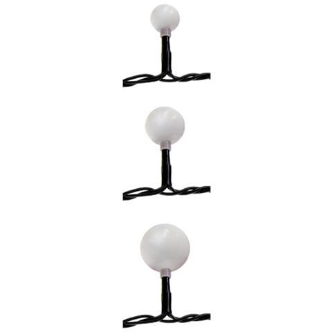 Ghirlanda Luminosa Sferica Edm - Stile Guinguette - Luce Calda - 120 Lampadine Led - 14 M - 71013 - Foto 2