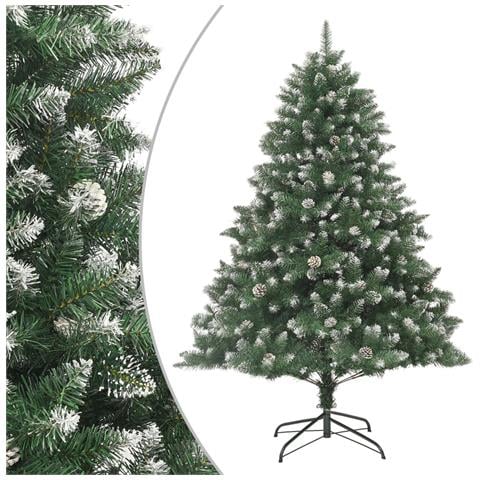 Albero Di Natale Artificiale Con Base 180 Cm Pvc - Foto 2