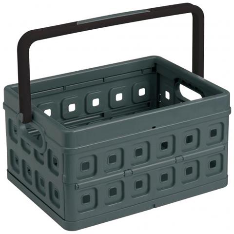 H6180588 Scatola Di Conservazione Armadietto Portaoggetti Rettangolare Plastica Nero - Foto 1