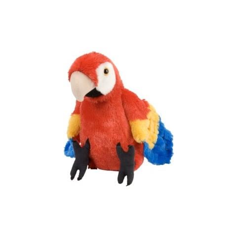 Scarlet Macaw Peluche, Animale Farcito, Peluche, Regali Per Bambini, Cuddlekins 12 Pollici - Foto 1