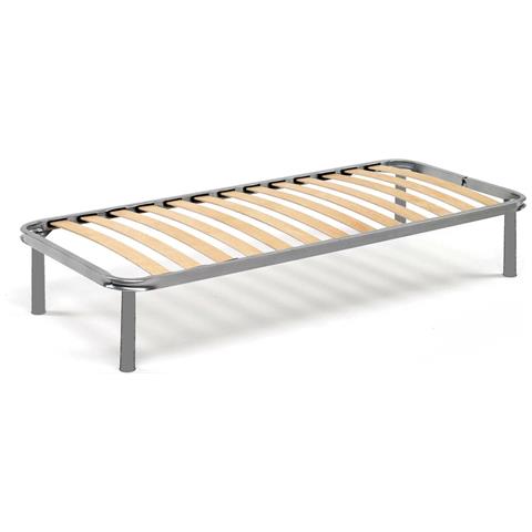 Rete Letto Singolo Amammata, Rete Ortopedica In Multistrato Di Betulla A 13 Doghe, 100% Made In Italy, Cm 90x200h 34 - Foto 4