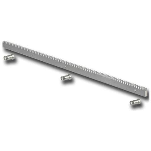 Cremagliera Acciaio Zincato 30x12 Mod. 4 1 Metro Per Cancello Genius Ja146 - Foto 1