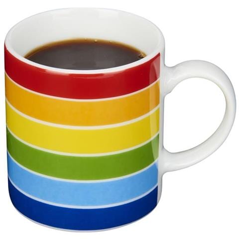 80ml Porcelain Rainbow Espresso Cup - Foto 1