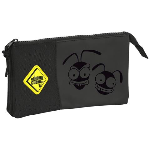 Astuccio Scuola El Hormiguero Nero (22 X 12 X 3 Cm) - Foto 1