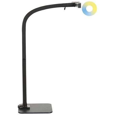 Lampada Da Scrivania A Led Kouris Con Sensore Di Movimento Metallo Nero - Foto 9