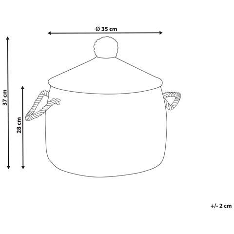 Cestino Mytho Alghe Marine Naturale - Foto 2