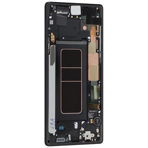 Schermo Lcd Completo Per Samsung Galaxy Note 9 Vetro Touch E Frame, Nero - Foto 4