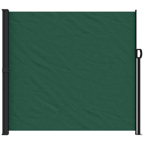 Tenda Da Sole Laterale Retrattile Verde Scuro 180x600 Cm - Foto 3