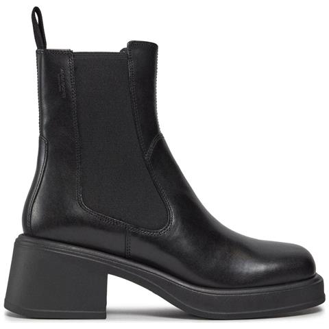 Dorah Booties Stivaletti Pelle Di Mucca Scarpe Donna Nero Eu 39, 5642-001-20 - Foto 2