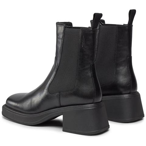 Dorah Booties Stivaletti Pelle Di Mucca Scarpe Donna Nero Eu 39, 5642-001-20 - Foto 3