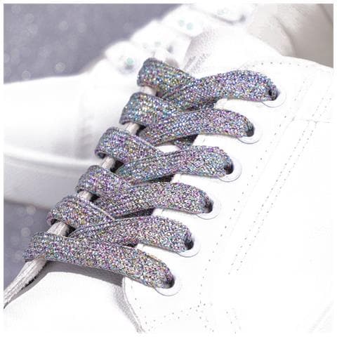 Lacci Lucidi - 140 Cm (1 Paio) Multicolor - Foto 1