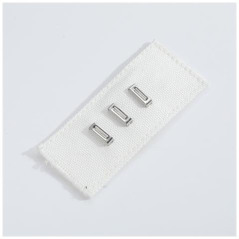 Fibbia Per Estensore Della Vita, Tipo Gancio Per Pantaloni (5 Pezzi) White - Foto 3