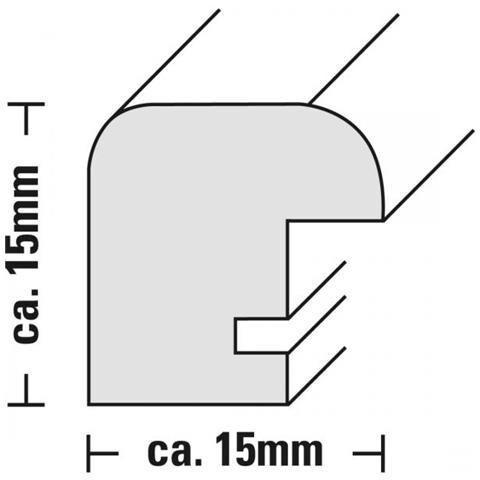 Breeze Marrone Cornice Per Foto Singola - Foto 1