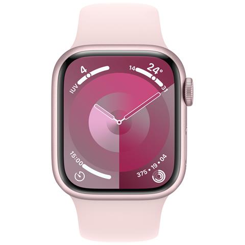 Watch Series 9 41 mm Digitale 352 x 430 Pixel Touch screen 4G Rosa Wi-Fi GPS (satellitare) - Foto 2