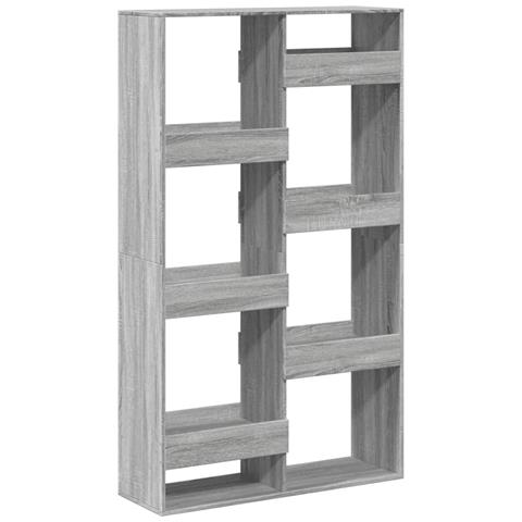 Libreria Grigio Sonoma 100x33x175 Cm In Legno Multistrato - Foto 2