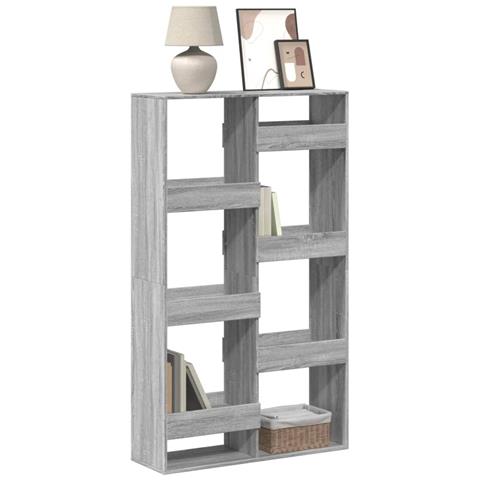 Libreria Grigio Sonoma 100x33x175 Cm In Legno Multistrato - Foto 1