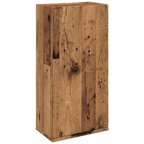 Mobile Da Bagno A Parete Rovere Artigianale 32x20x67 Cm - Foto 2