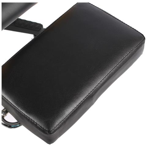 Lusso Casadino - Sedia Da Gaming Girevole Con Poggiapiedi Oro In Pvc - Foto 8