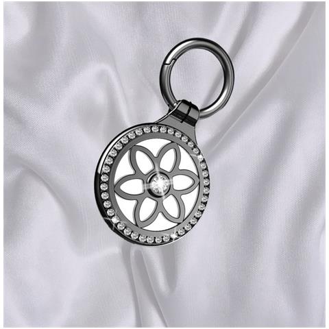 Custodia In Metallo Premium Per Airtag: Protezione Completa E Design Anti-smarrimento Black - Foto 2