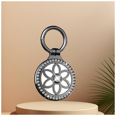 Custodia In Metallo Premium Per Airtag: Protezione Completa E Design Anti-smarrimento Black - Foto 5