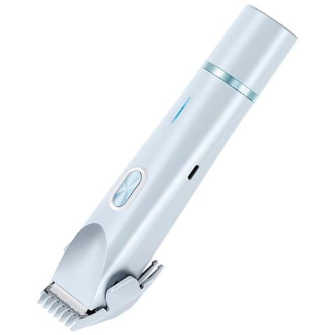 Epilatore Elettrico Doppia Testina Per Donna, Rifinitore Bikini, Ricaricabile Usb Blue - Foto 1