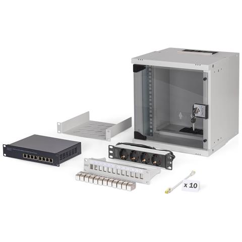 Set di rete SOHO Pro, 254 mm (10") - 6U, 315 x 300 mm (L x P) - Foto 1