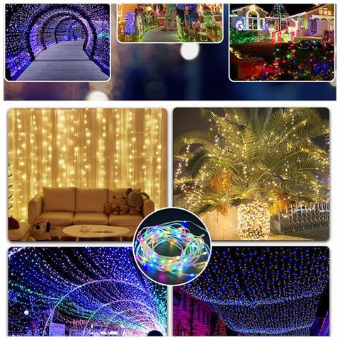 Catena Luminosa Pixel Led 15m 150 Con Controllo App Bluetooth E Telecomando 24 Tasti - Foto 6