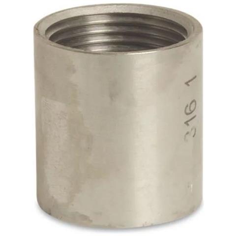 Manicotto Filettato In Acciaio Inox V4a 1/2 - Foto 1